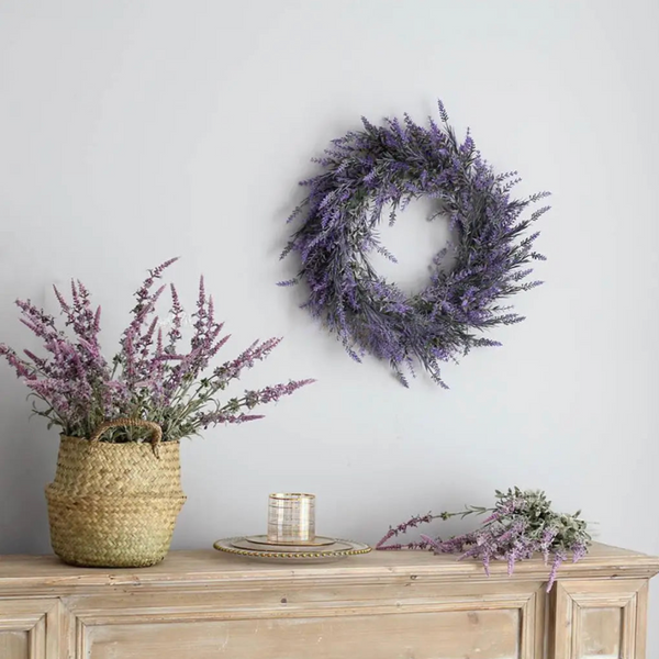 Lavender Wreath