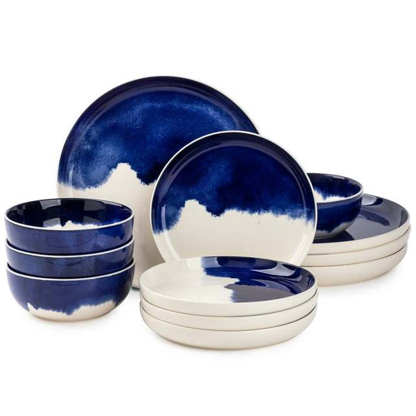 Drip Stoneware Dish Set