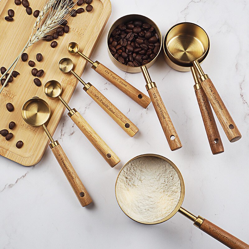 Gold Precision Measuring Cups