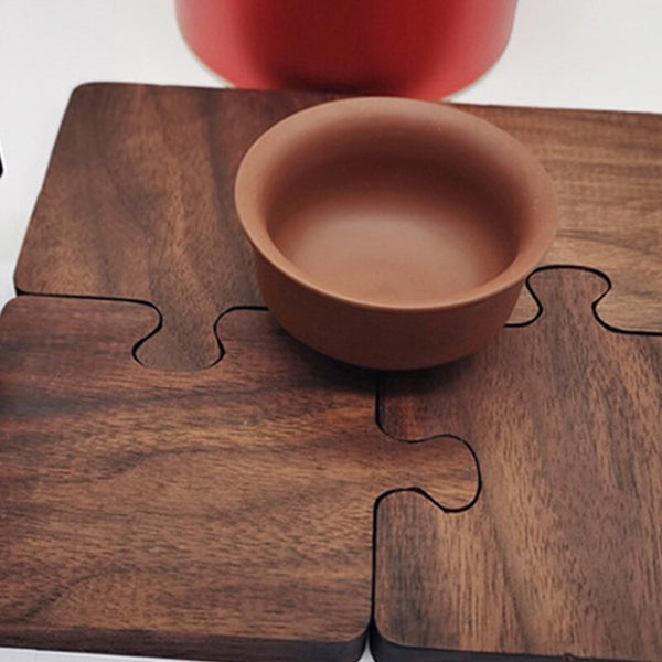 Wooden Puzzle Coasters