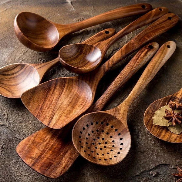 Cedar Spoon Set