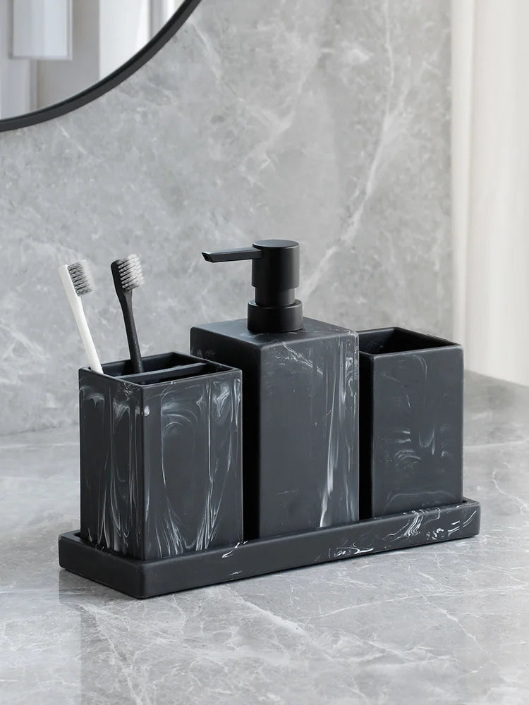 Marble Mood Bathroom Set