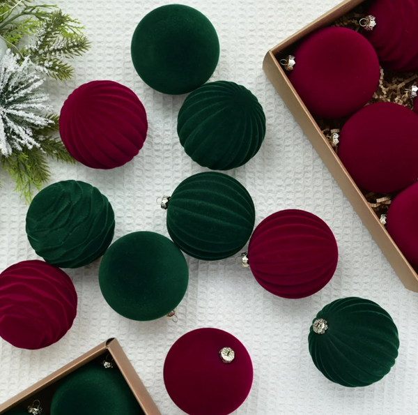 Velvet Visions Ornaments