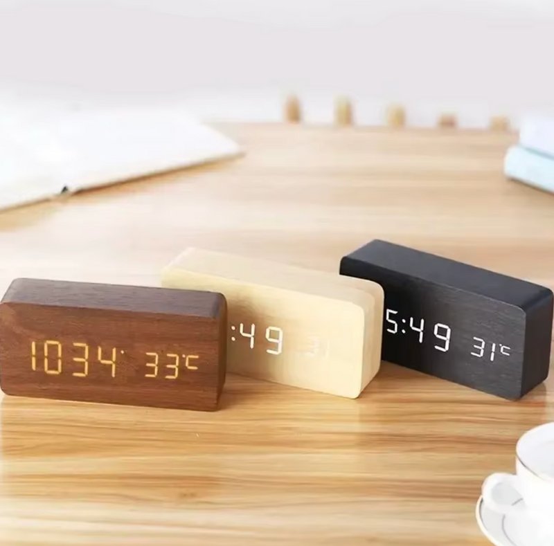 Timber Clock