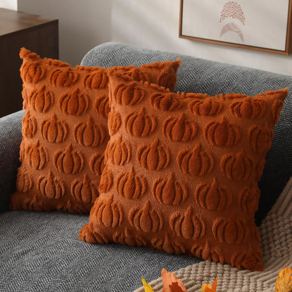 Pumpkin Pillow Covers